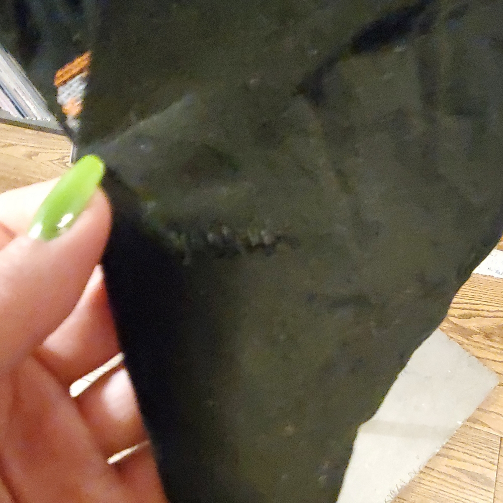 Doen Style Mini Tent Vintage Mini Swing 70s Small Black and Orange Lace Dress - Picture 9 of 14